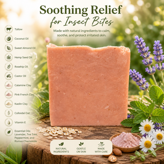 Tallow Calamine and Oat Soap
