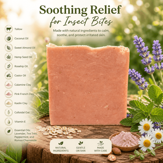 Tallow Calamine and Oat Soap