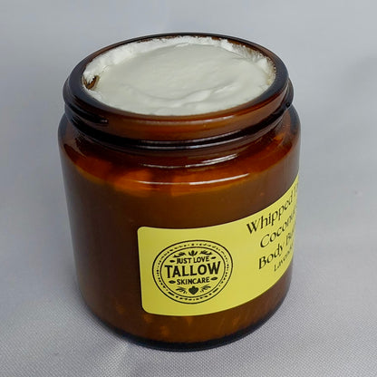 WHIPPED TALLOW COCONUT BODY BUTTER ROMAN CHAMOMILE