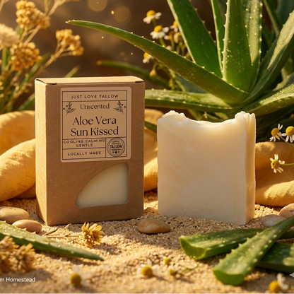Sun Kissed - Aloe Vera Soothing Soap Unscented