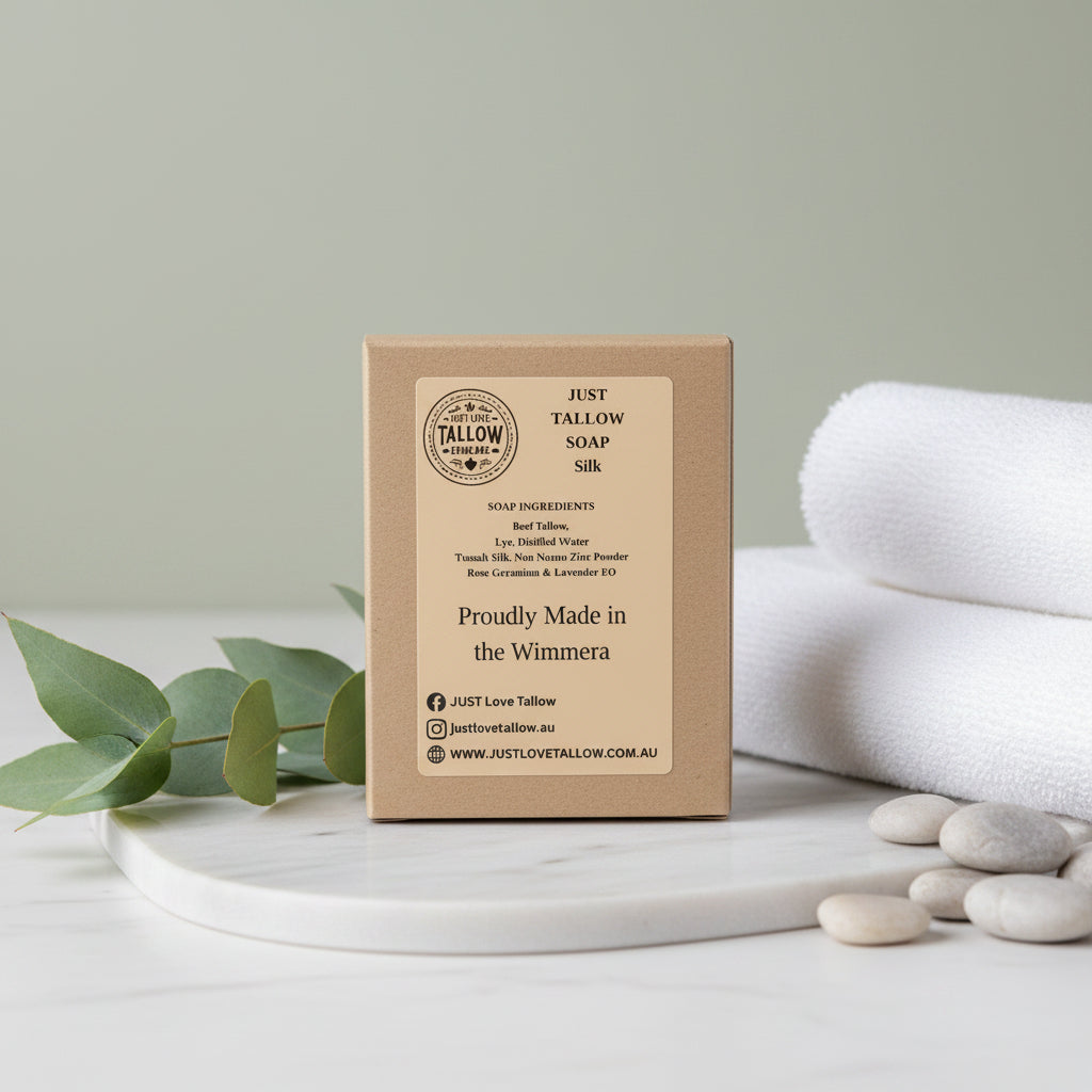 Just Tallow Soap 6% Silk
