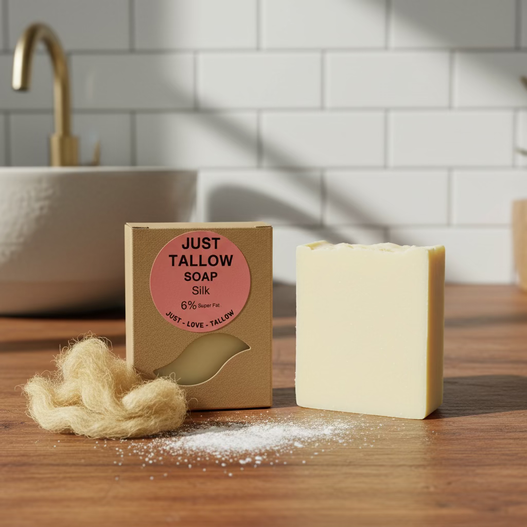 Just Tallow Soap 6% Silk