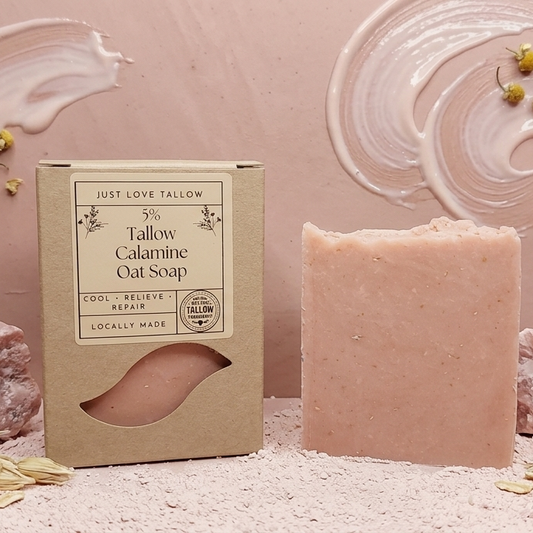 Tallow Calamine and Oat Soap