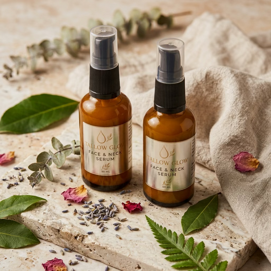 Tallow Glow Face & Neck Serum – 50ml Pump