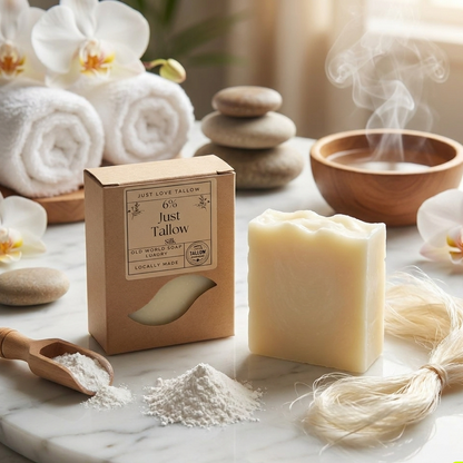 Just Tallow Soap 6% Silk